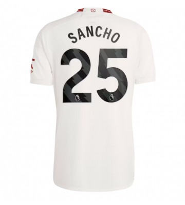 Manchester United Jadon Sancho #25 Tredje trøje 2023-24 Kort ærmer